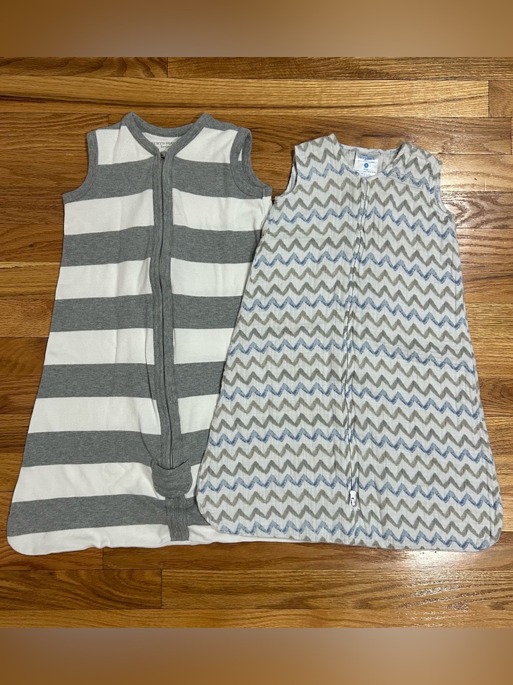Set of 2 Sleep Sacks Halo & Burt’s Bees Small 0-6 Months Wearable Blanket